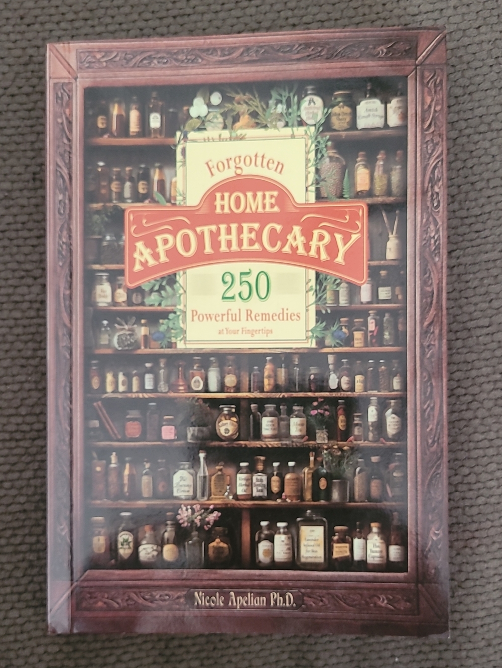 Forgotten Home Apothecary Wall Art Print — Brown and Green